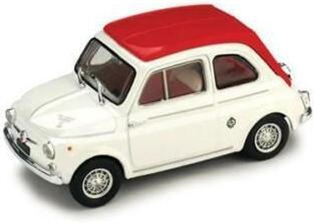 Fiat 500 595SS Abarth 1964 White/Red