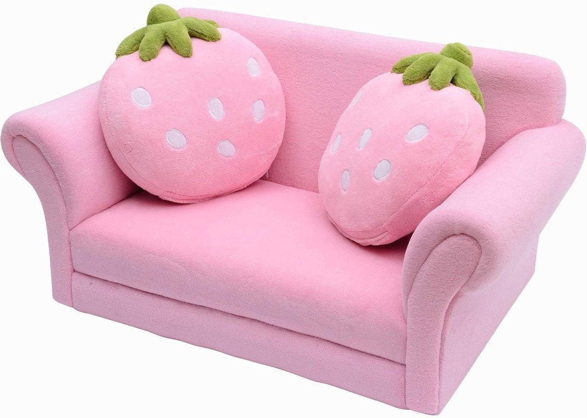 HOMdotCOM Kinderzetel Strawberry (Strawberry Sofa)