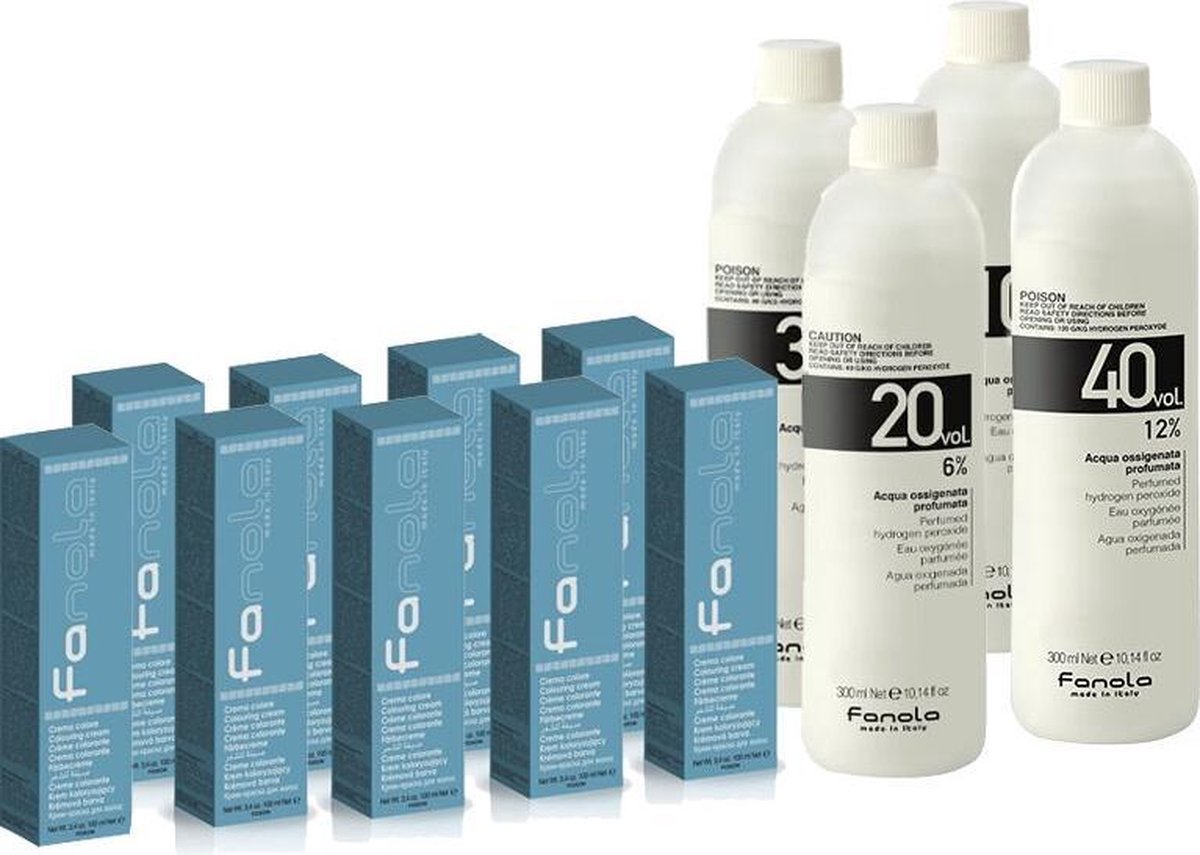 Fanola Cream Color Haarkleuring ZZP Startpakket