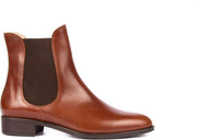 Unisa Boyer chelsea boots bruin leer