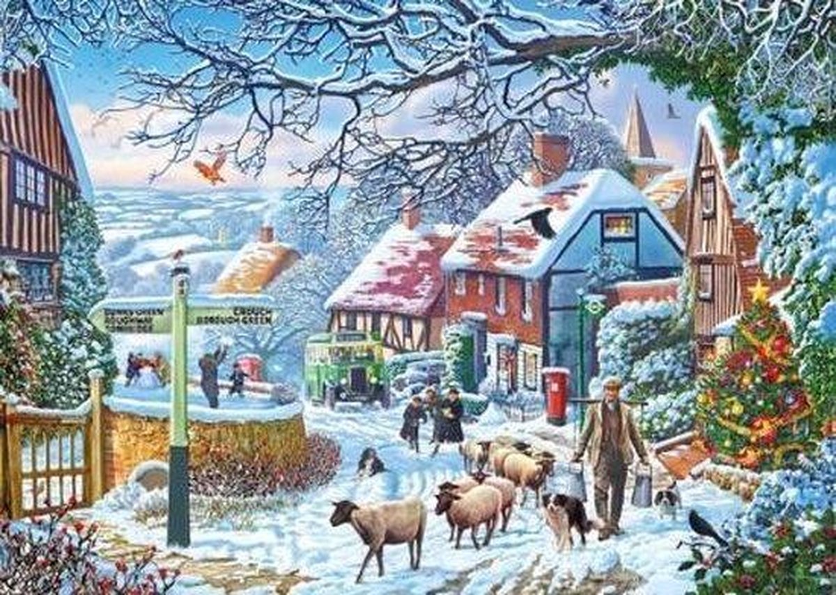 Gibsons puzzel A Winter Stroll - 1000 stukjes