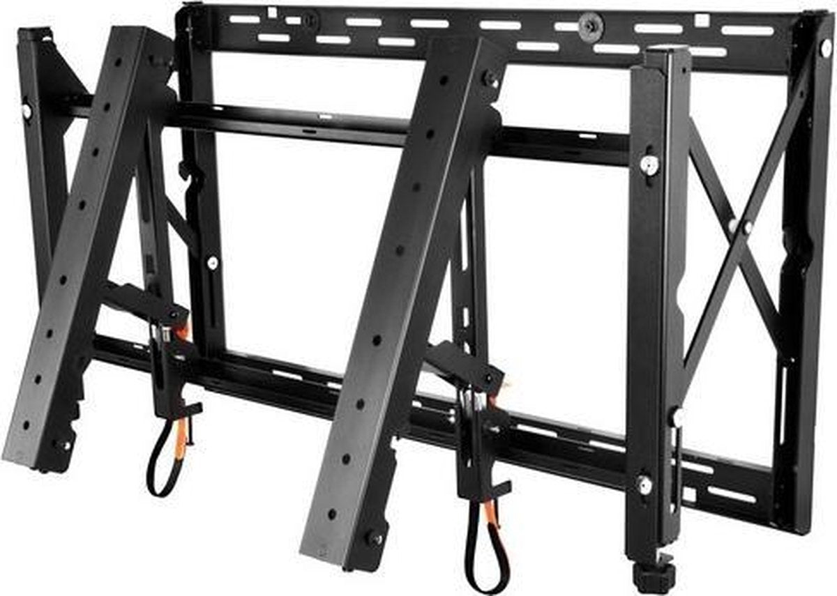 High-end universal videowall mount withmanual front service for 46i and 55i XUN/S/V- XS and P-Series landscape. Connector kits have to be ordered separately.