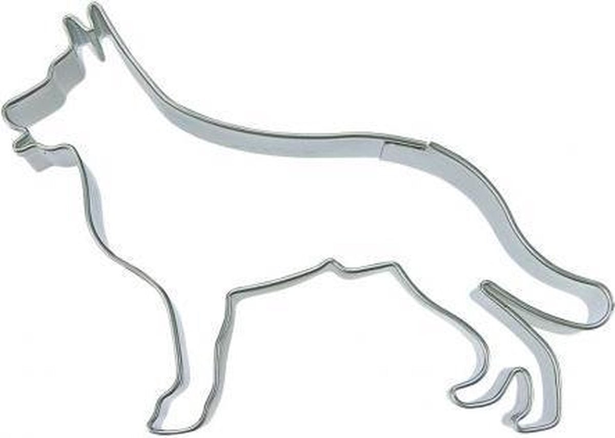 Uitsteker RVS - Herdershond - 7.5cm - St�dter