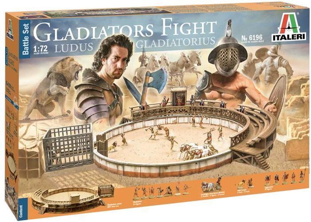 Italeri - Gladiators Fight 1:72 (?/20) * - ITA6196S - modelbouwsets