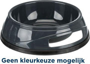 Trixie voerbak zwaar kunststof / rubberbodem assorti 12x12 cm 300 ml 4 st