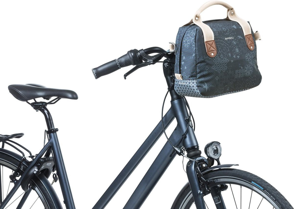 Stuurtas basil boheme blauw (klickfix)