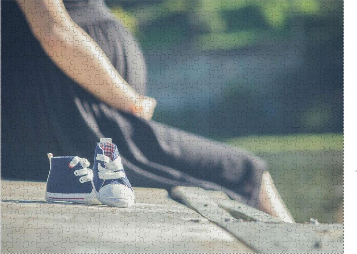 Zwanger en schoenen puzzel 500 stukjes