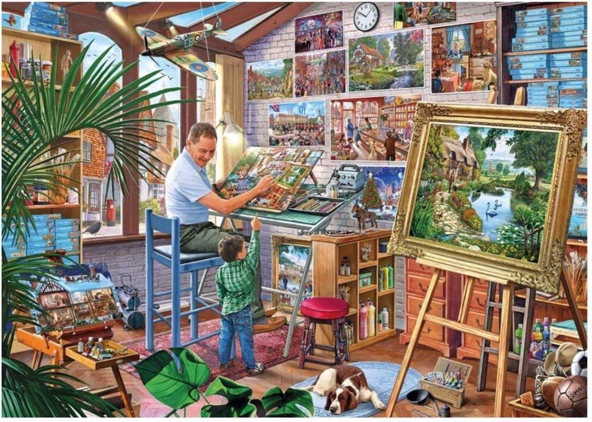 Gibsons puzzel A Work of Art - 1000 stukjes
