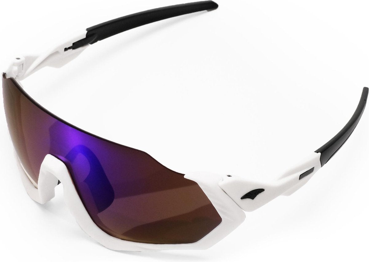 Provelo® Raptor - Purple/White - Fietsbril