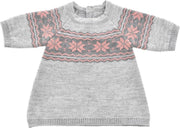 Byastrup Poppenkleding Trui Gebreid 50 Cm Grijs