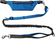 Hardloopriem voor de Hond – Heupriem – Heupgordel – Hardloop Hondenriem – Handsfree – Dog Leash - Blauw