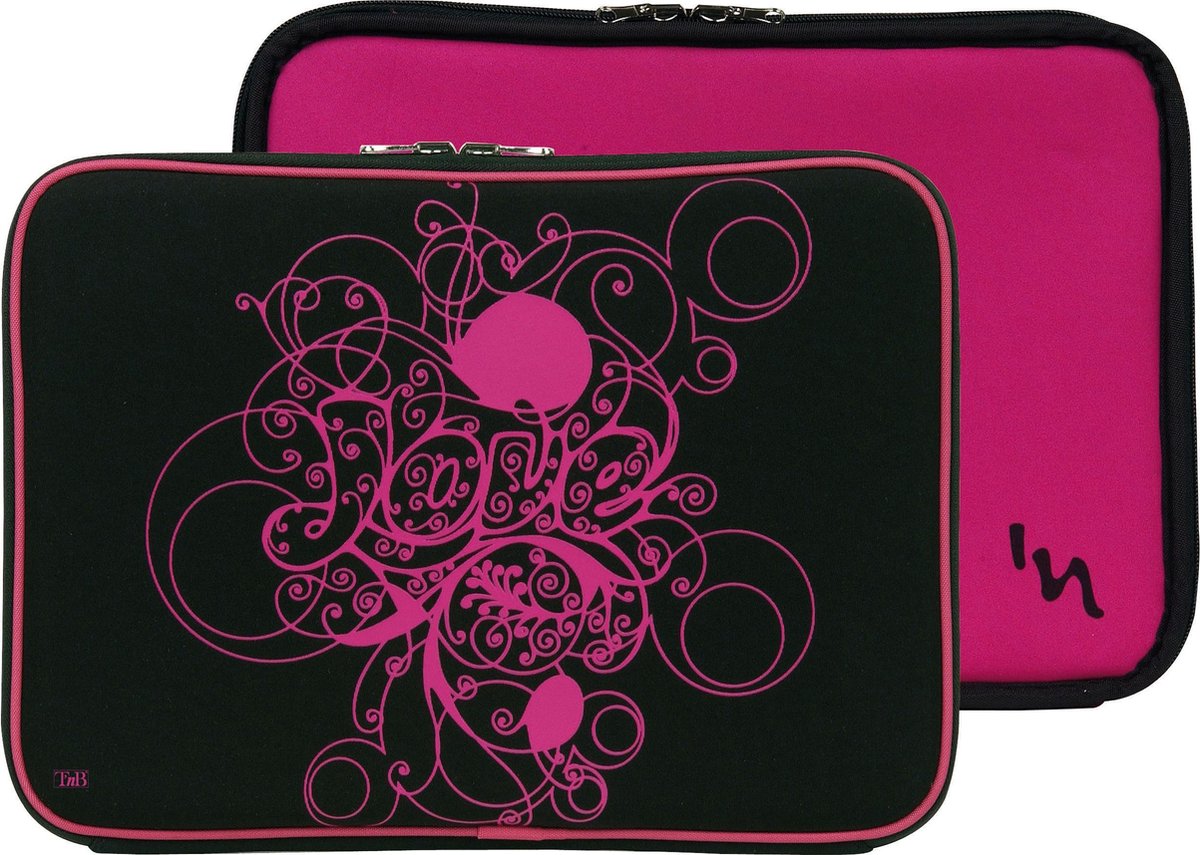 T'nB IN & OUT Sleeve Love 10.2'' notebooktas 25
