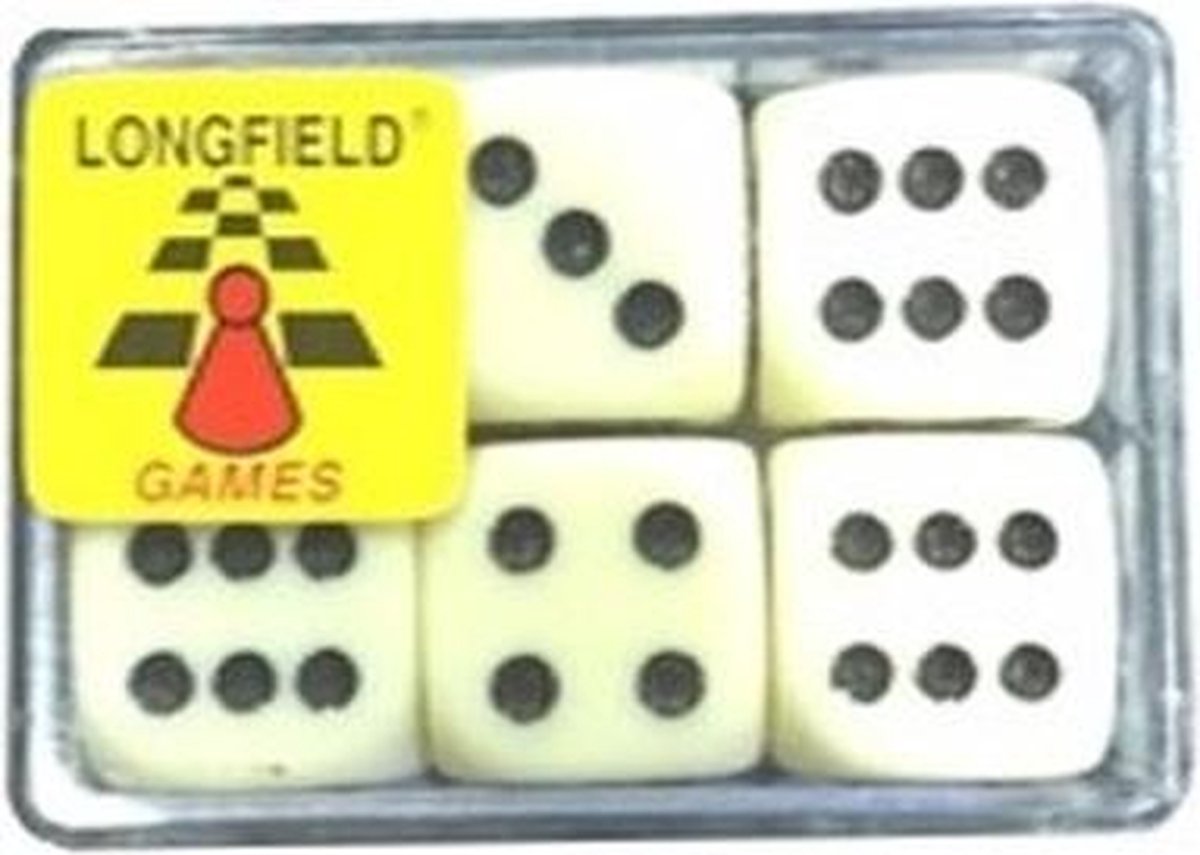 Dobbelstenen 12x stuks