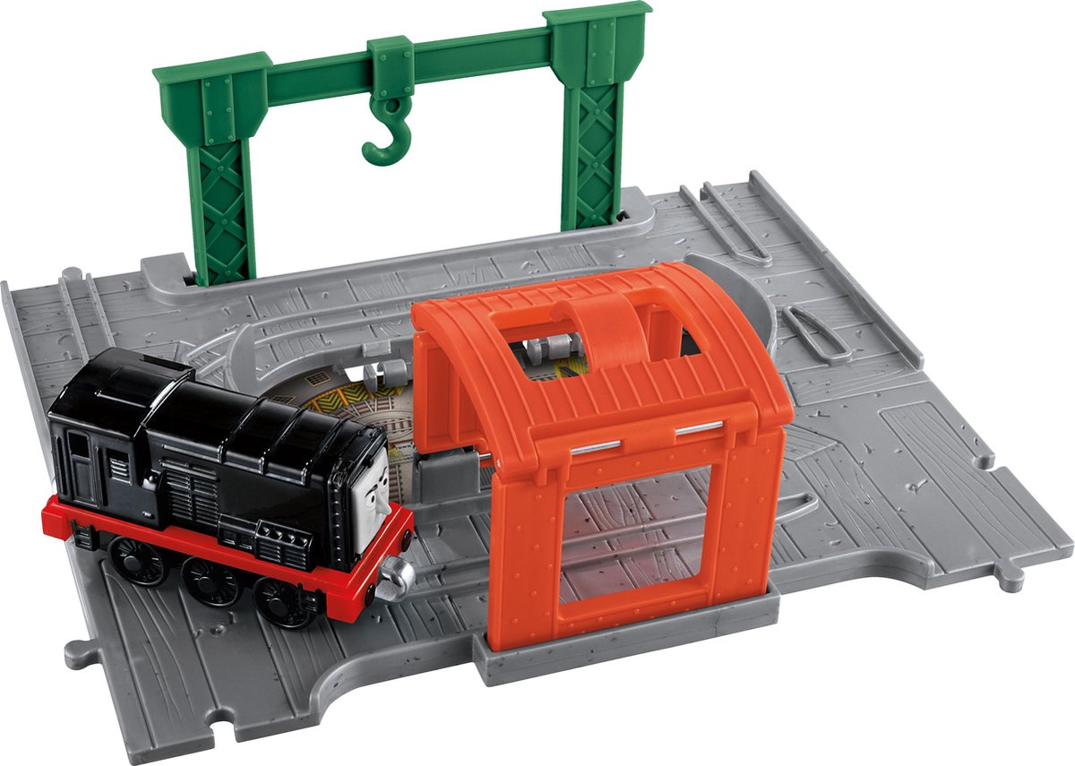 Thomas de Trein Take-N-Play Starterset Diesel - Treinbaan