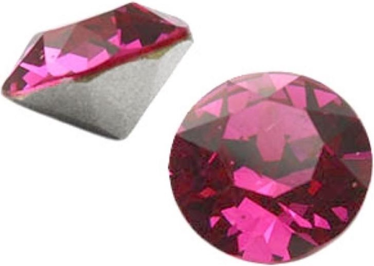 Swarovski ss29 (6 mm) Rose