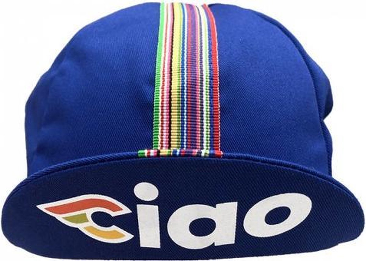 Cinelli Ciao blauw - cap - fietspet - koerspet