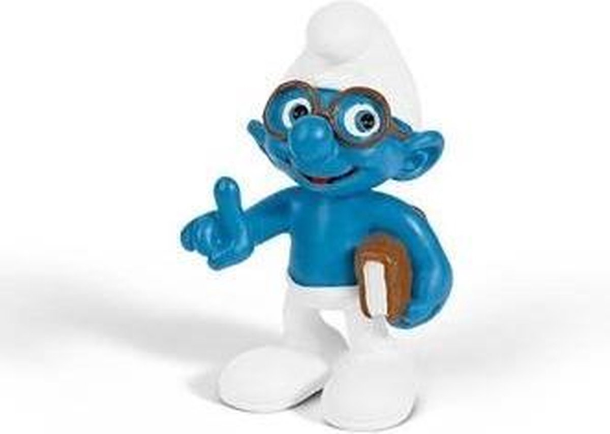 Smurfen: Brilsmurf met boek