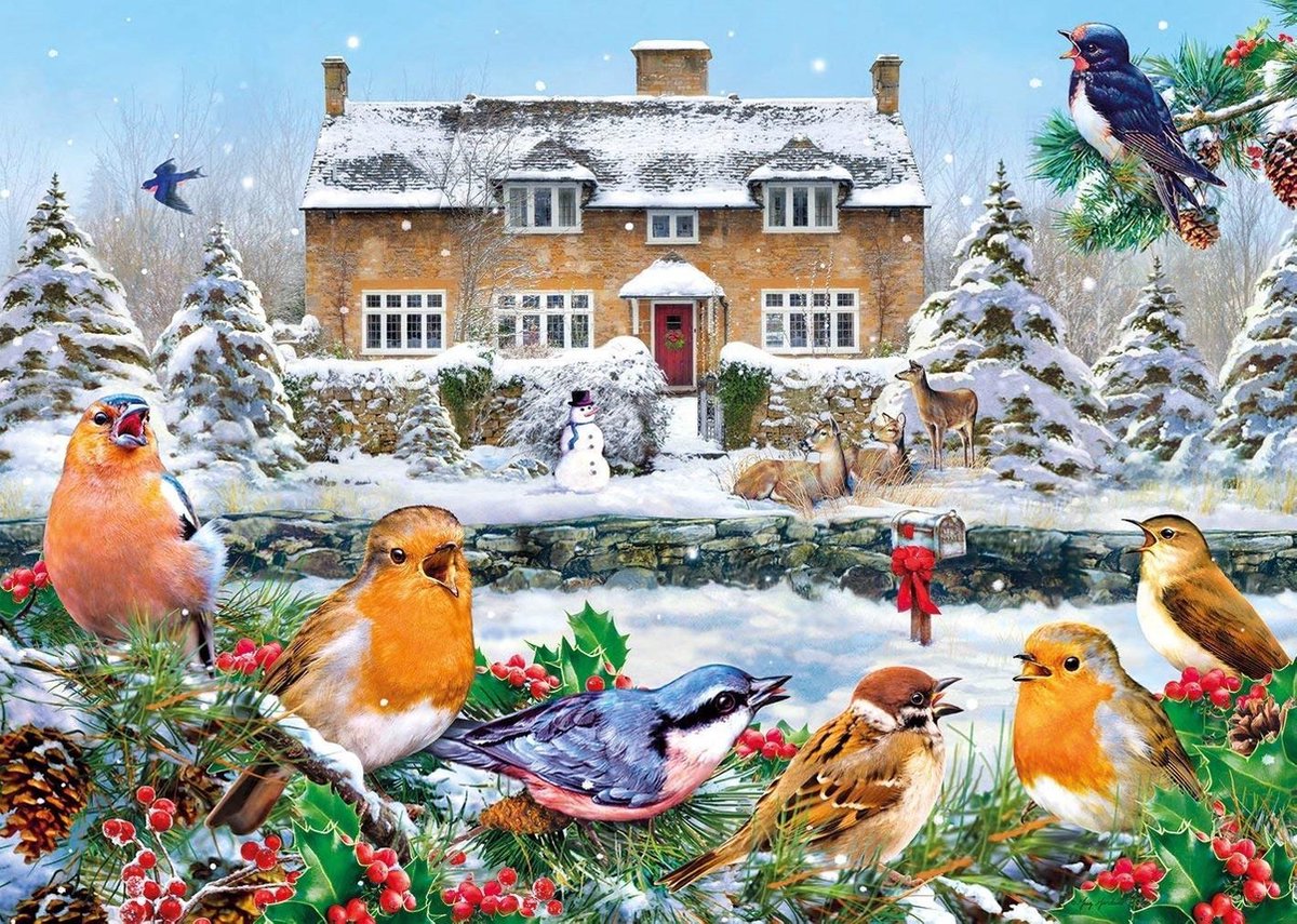 Gibsons puzzel A Winter Song - 1000 stukjes
