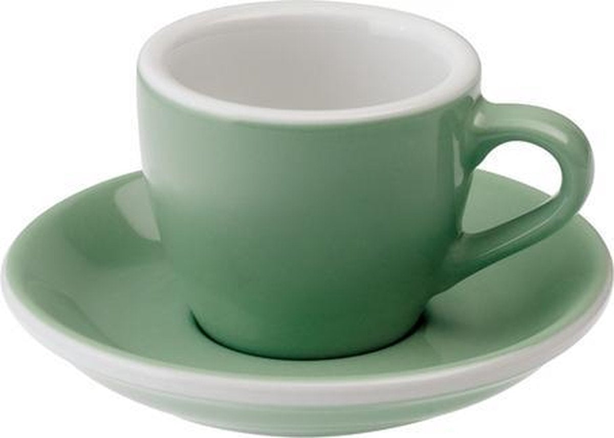 Loveramics Egg Espresso Kop&Schotel 80ml - Mint