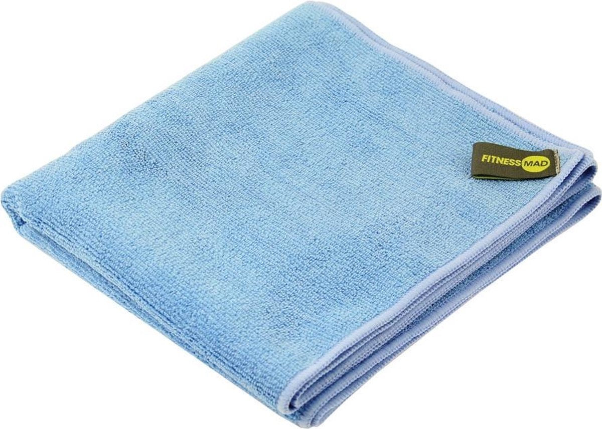 Fitness-mad Sporthanddoek 90 X 40 Cm Microvezel Blauw