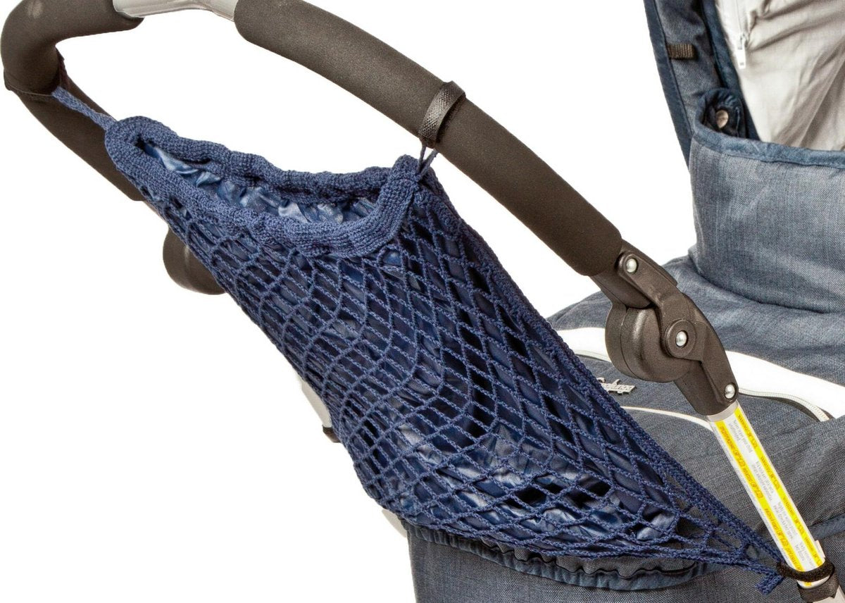 Altabebe - Boodschappentas met voering voor kinderwagens en buggy's - Marineblauw - maat Onesize