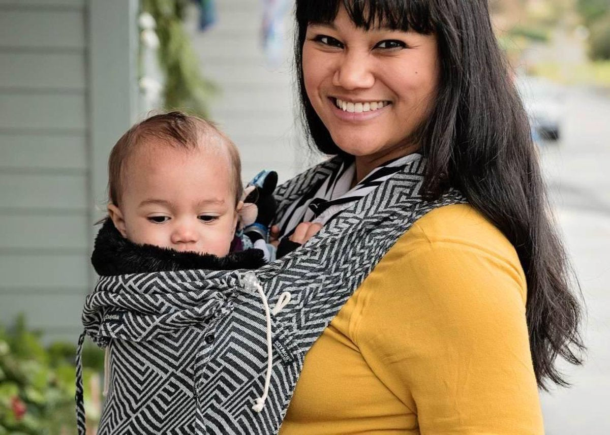 Didymos DidyKlick Metro Monochrome - One size - Draagzak - Patroon