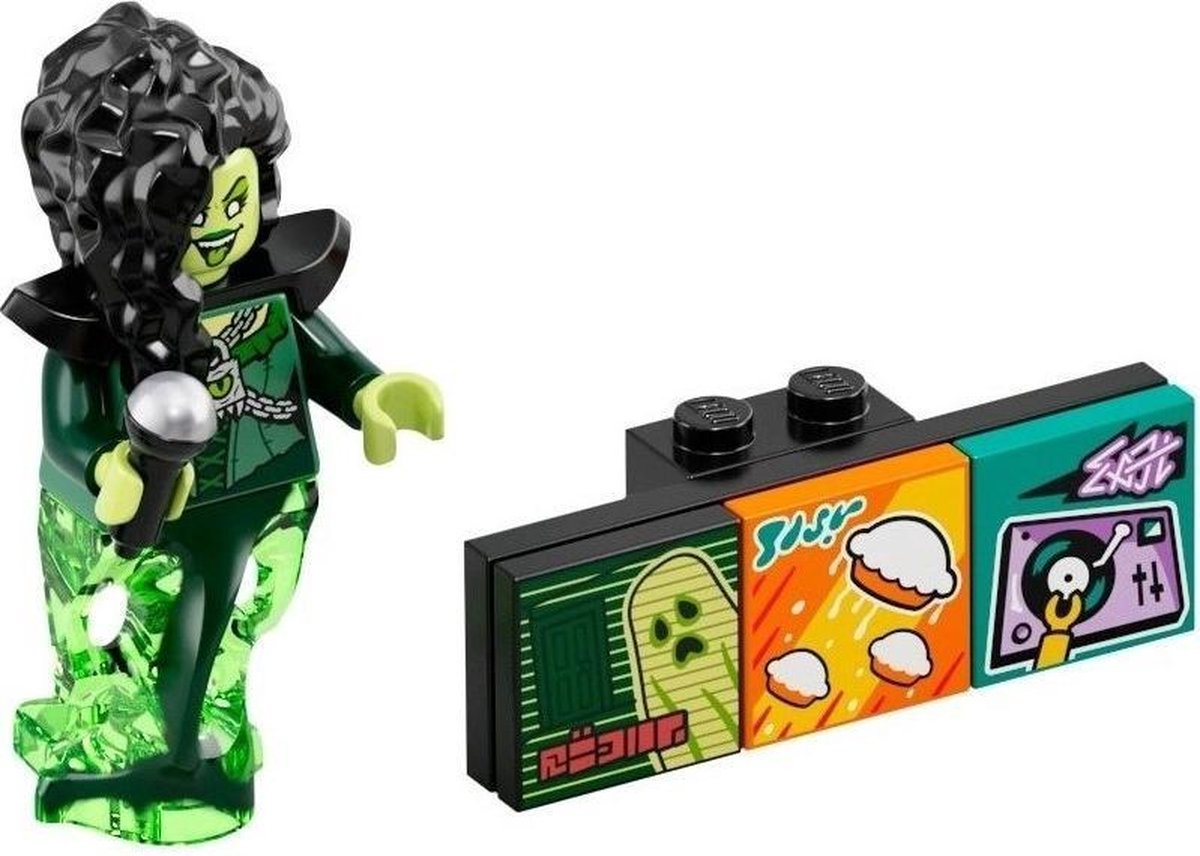 LEGO VIDIYO Bandmates Serie 1 - Banshee Zanger Minifiguur 43101