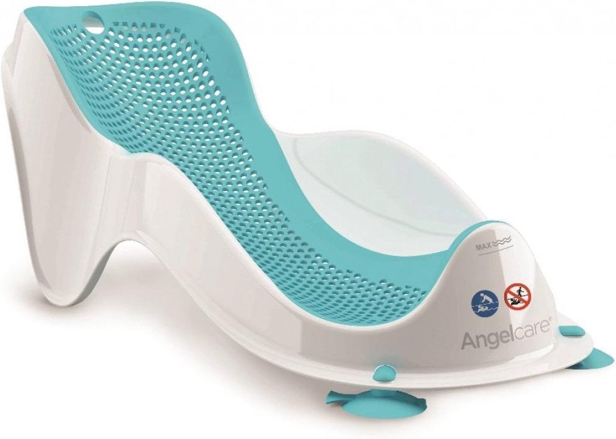 Angelcare Baby Badzitje Fit Blauw - Badstoeltje - Zachte Zitting