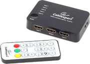 CablExpert DSW-HDMI-53 - 5-poorts HDMI switch + afstandsbediening