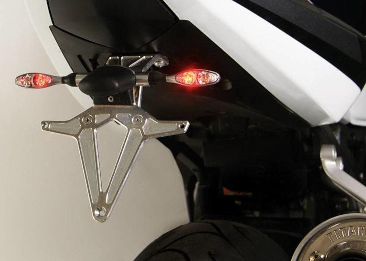 Kellermann Micro 1000 DF LED Knipperlicht Remlicht Achterlicht Chrome