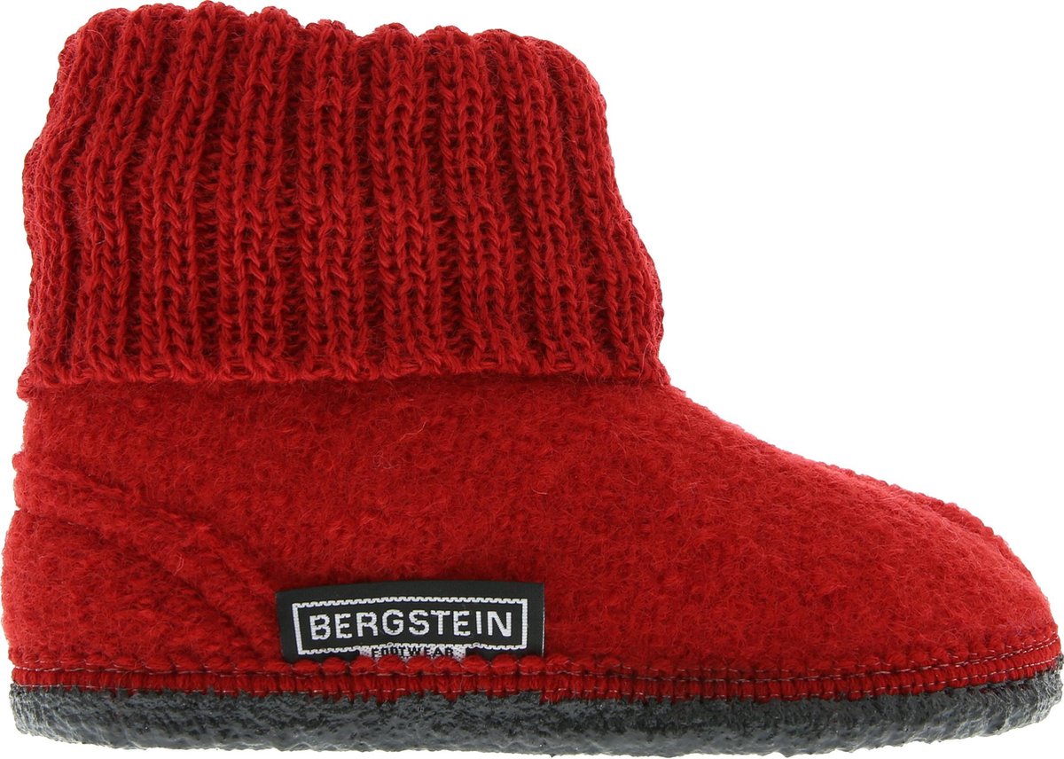 Bergstein Cozy Sloffen - Rood - Maat 20