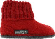 Bergstein Cozy Sloffen - Rood - Maat 20