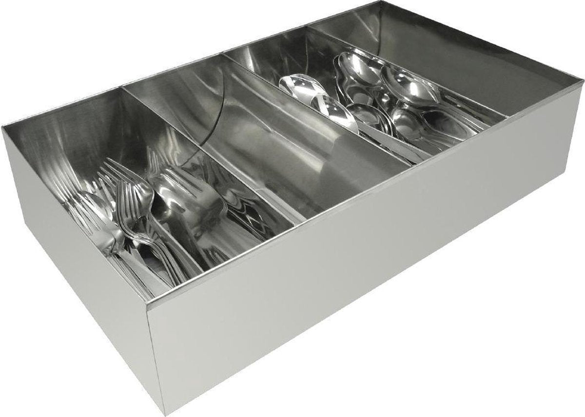 Olympia Bestekbak RVS 41
