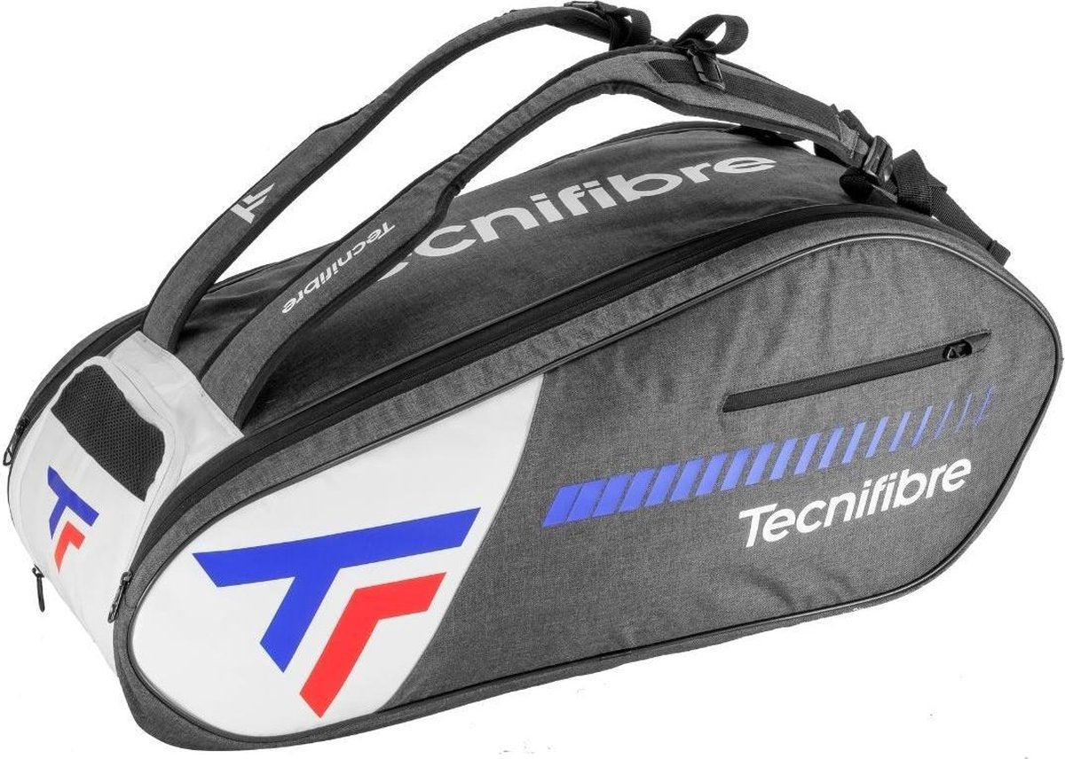 Tecnifibre Team Icon 9R Racketbag - Tennistas - Grijs/Wit - 2021