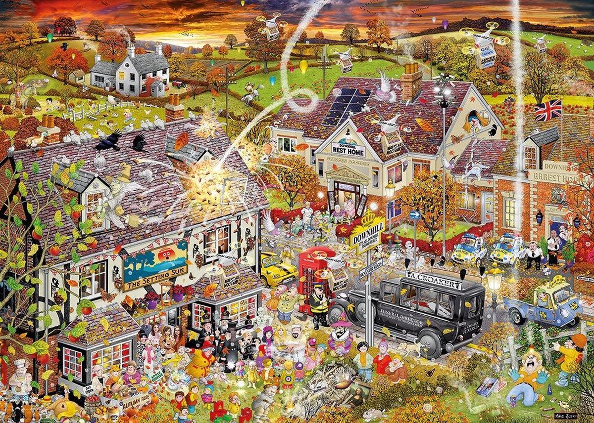 Gibsons puzzel I Love Autumn - 1000 stukjes