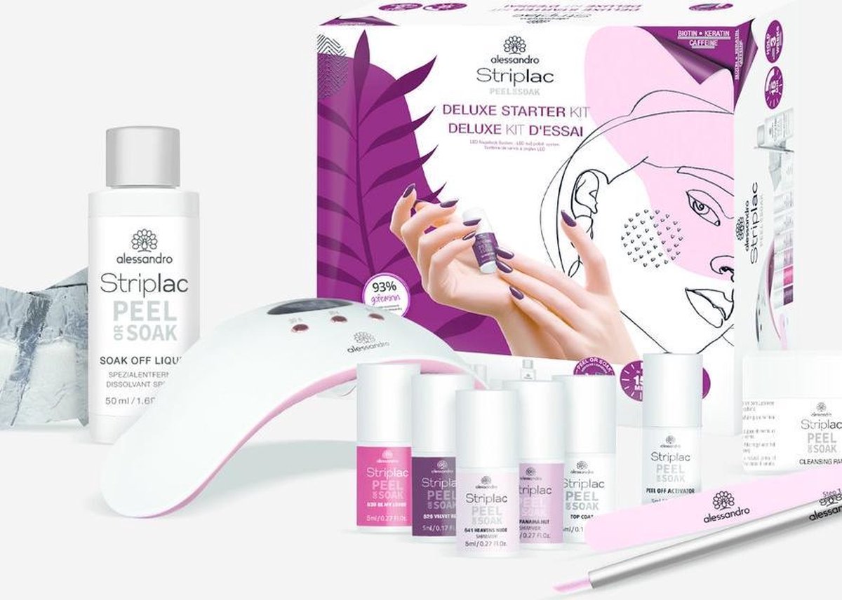 Alessandro Striplac/ Gellak Startersset de luxe