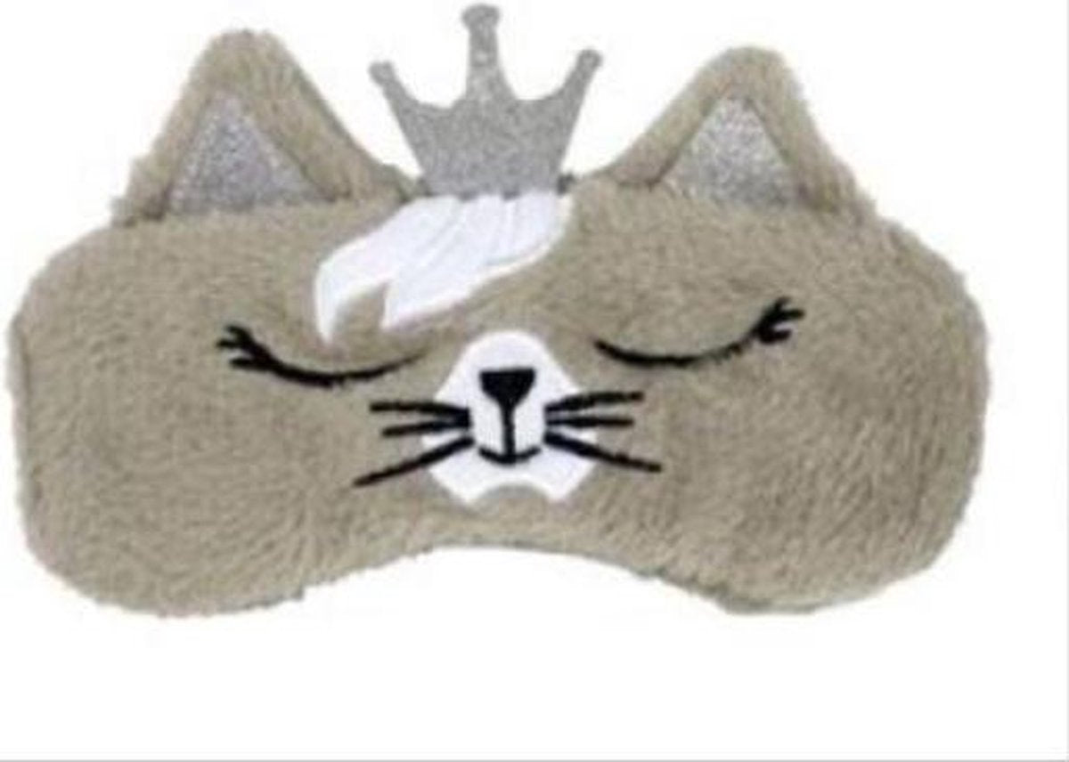 slaapmasker Kat Poes pluche