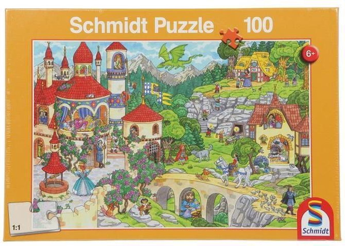 Sprookjesachtig Koninkrijk - Puzzel (100)