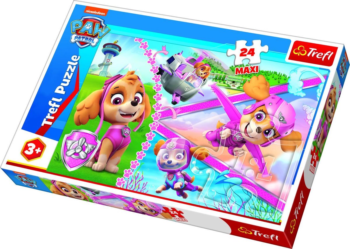 Puzzle 24 maxi Bohaterska Skye TREFL