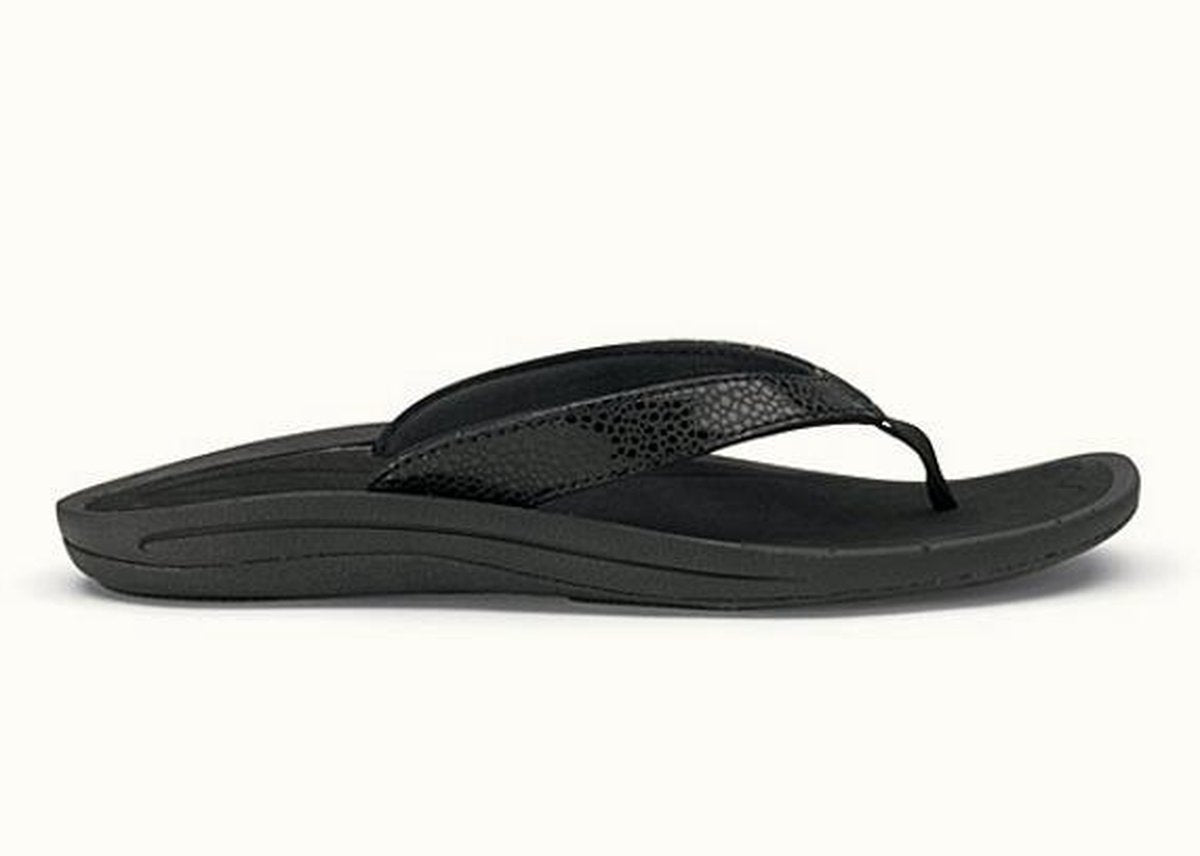 OluKai Kulapa Kai  teenslippers Dames zwart Maat 37
