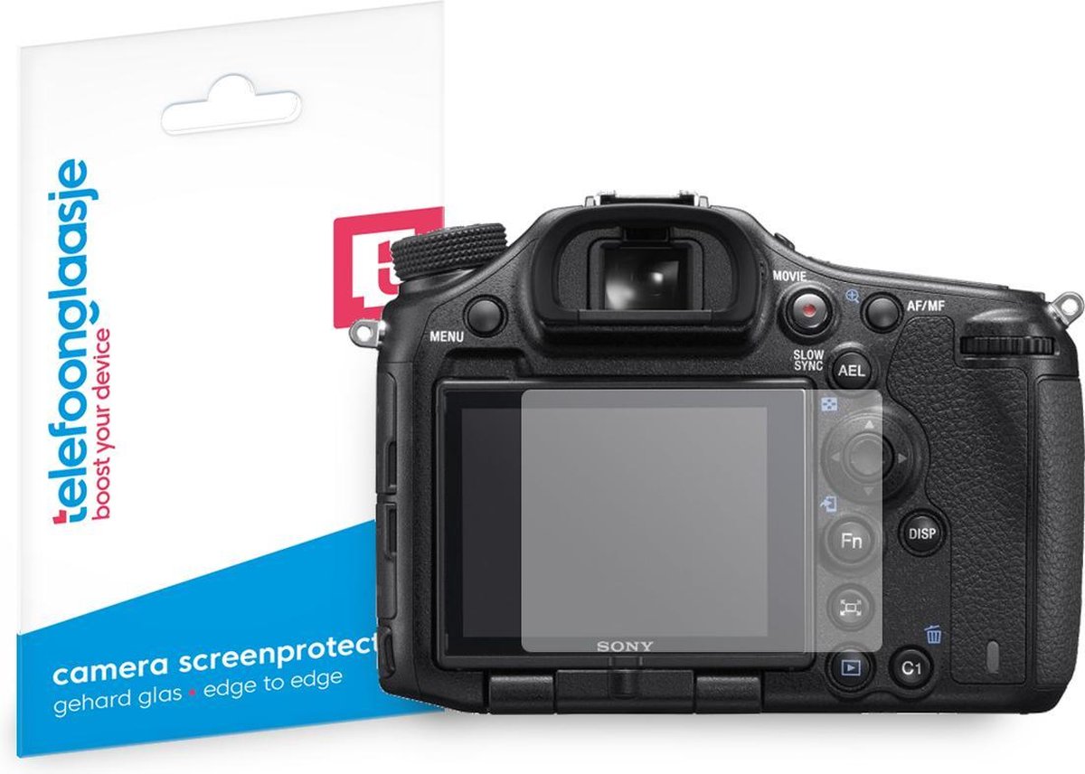 Sony Alpha A99 II screenprotector gehard glas