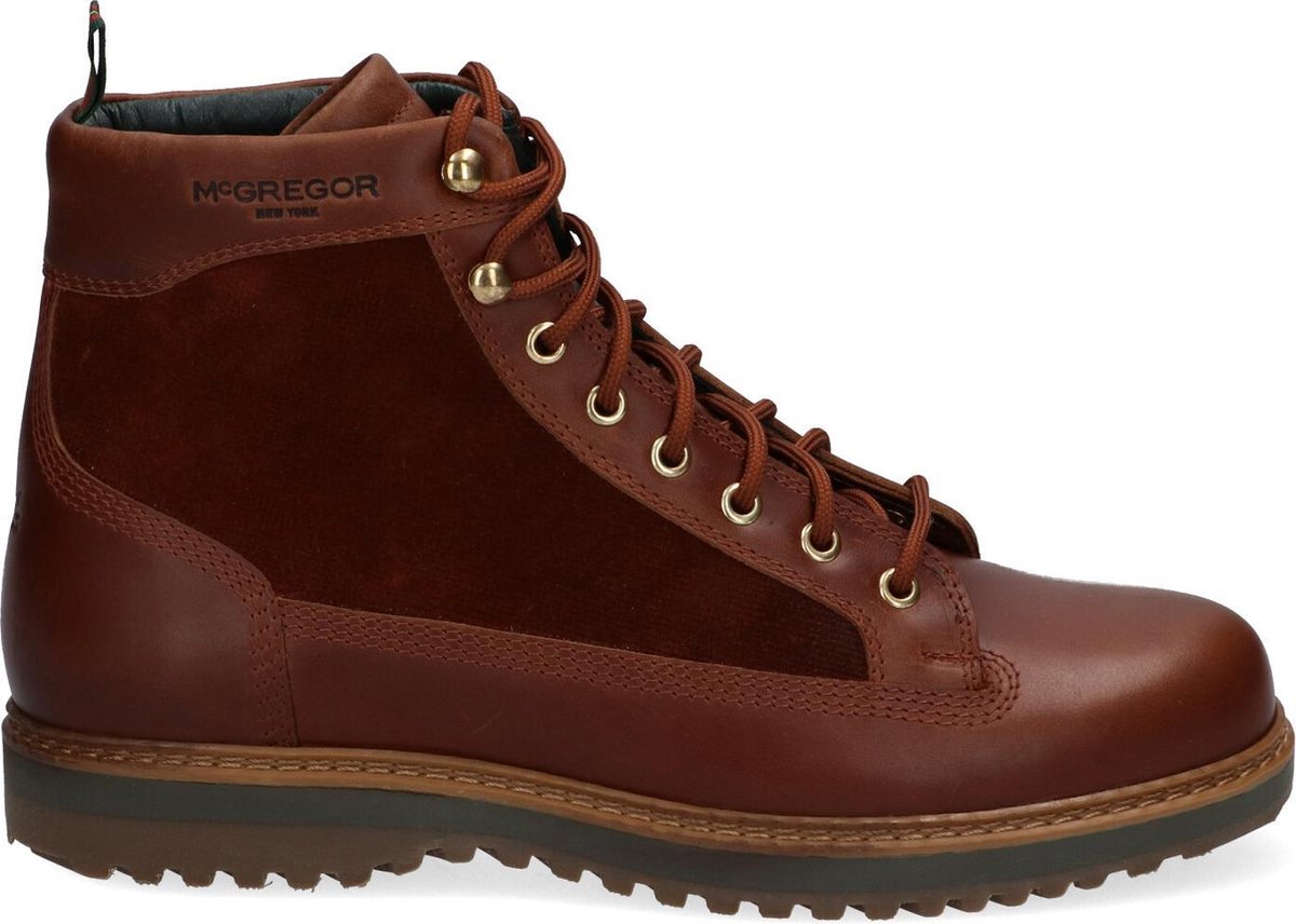 McGregor Heren Boots - Bruin - Veterboots - Leer - Veters