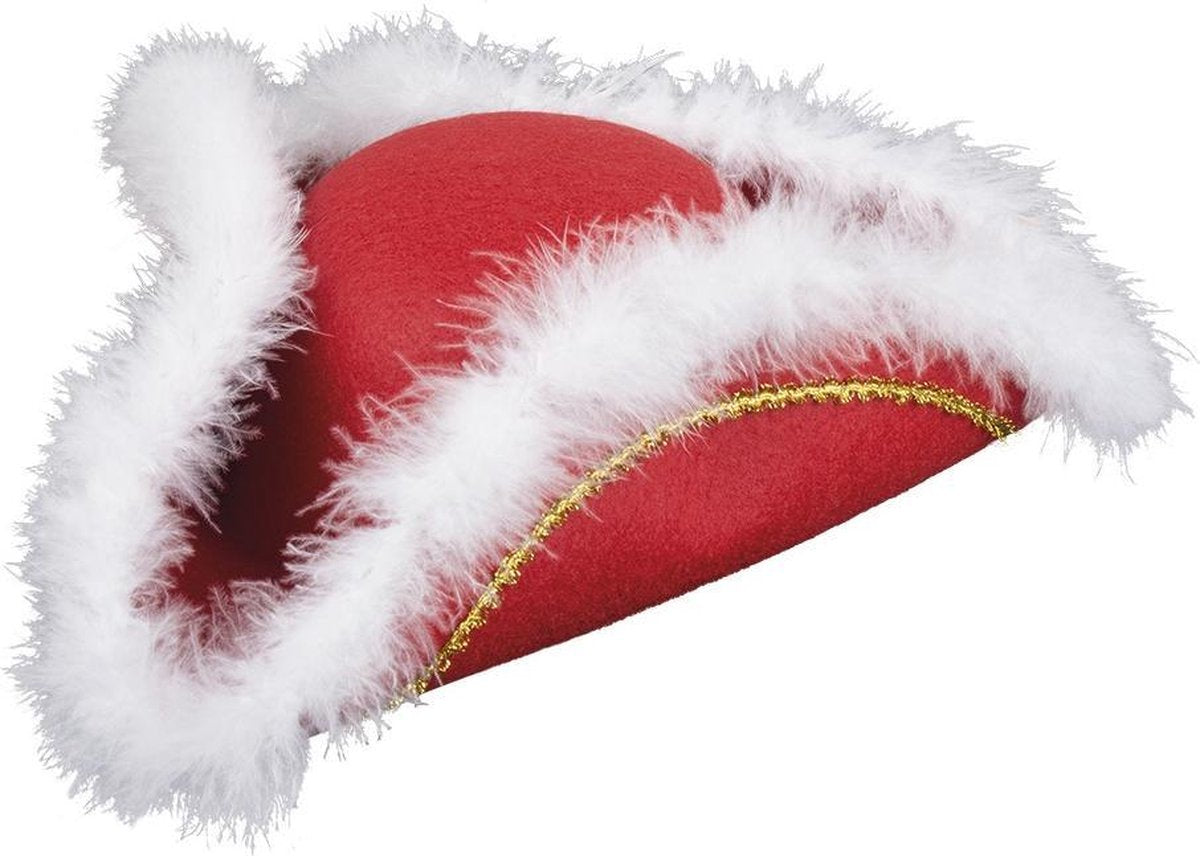 St. Hoed Dansmarieke rood/wit