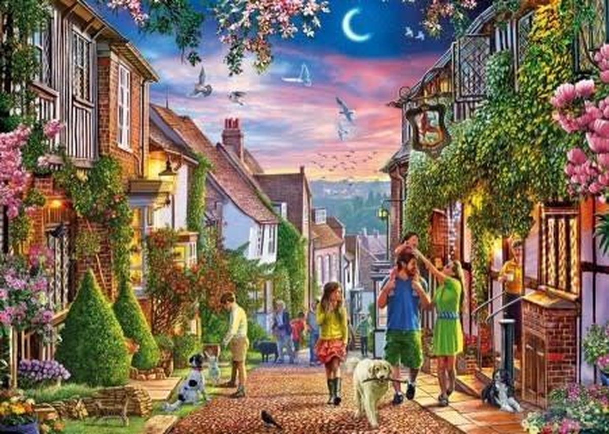 XL-legpuzzel Puzzel Mermaid Street