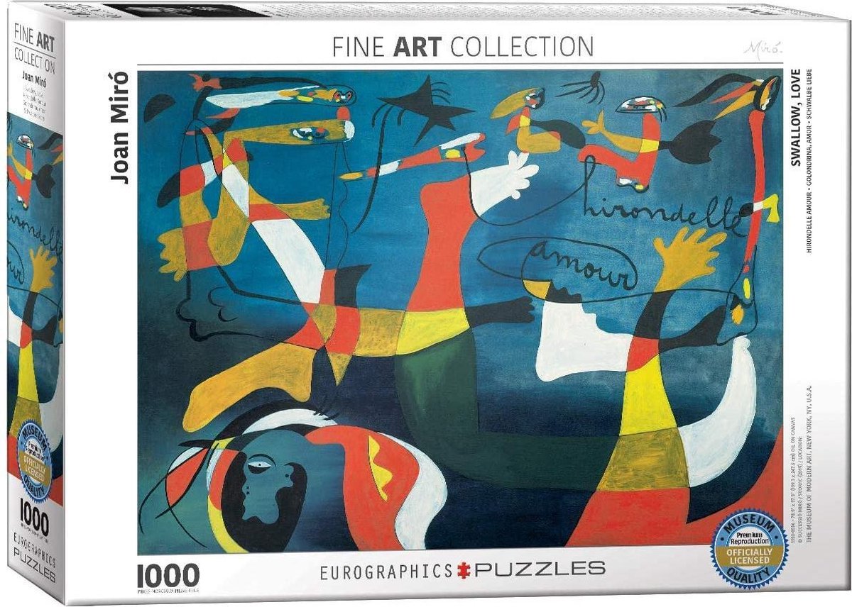 Eurographics puzzel Swallow