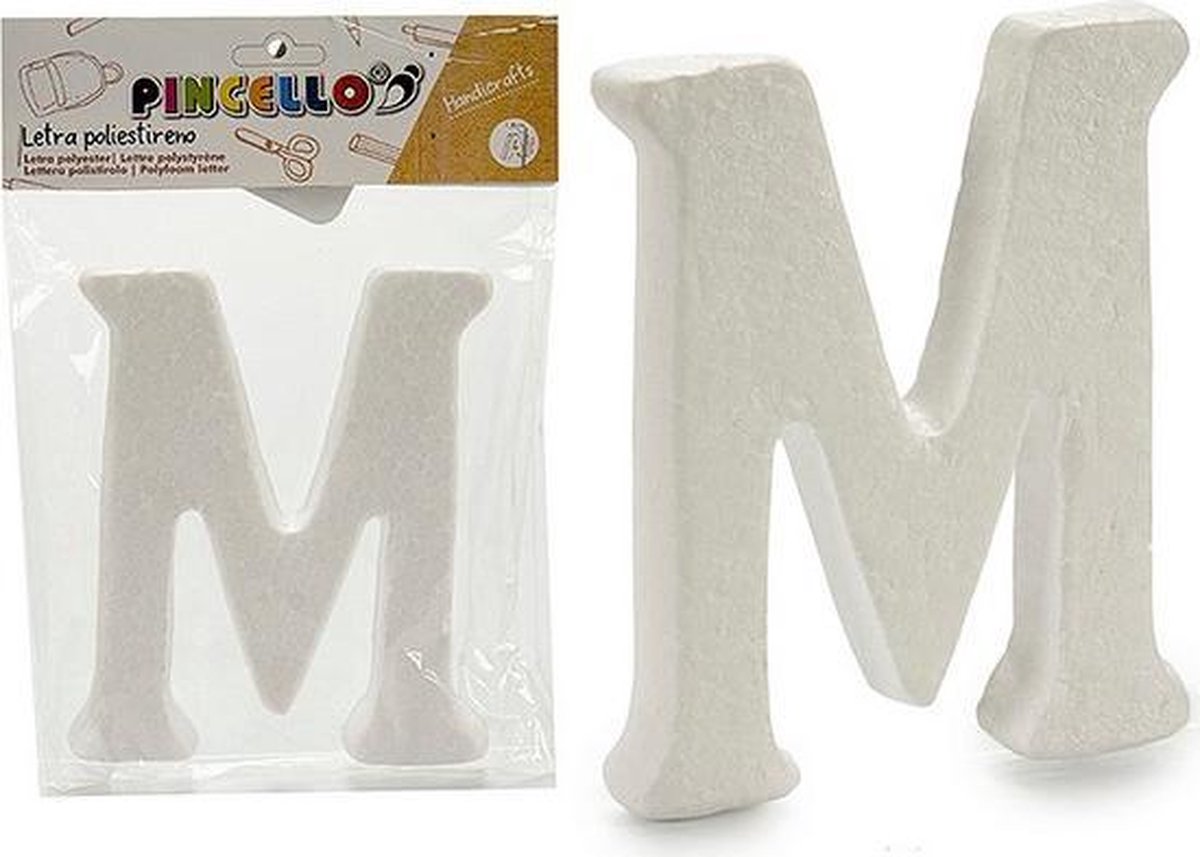 Brief M polyestyreen