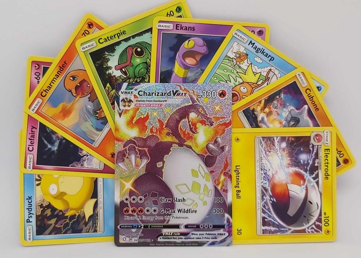 50 Random Pokémon Kaarten Inclusief 1 EX/GX/V