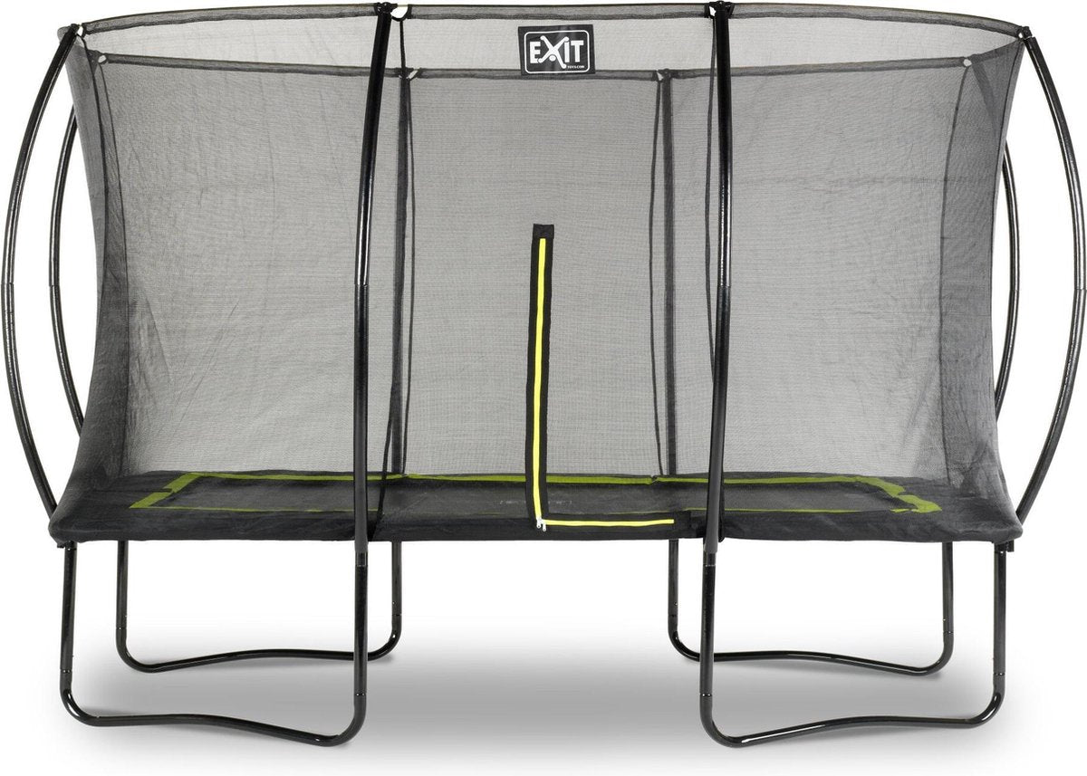 Trampoline EXIT Silhouette - 244x366cm - zwart