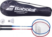Babolat outdoor badmintonset x2 - met hoes en 2 shuttles