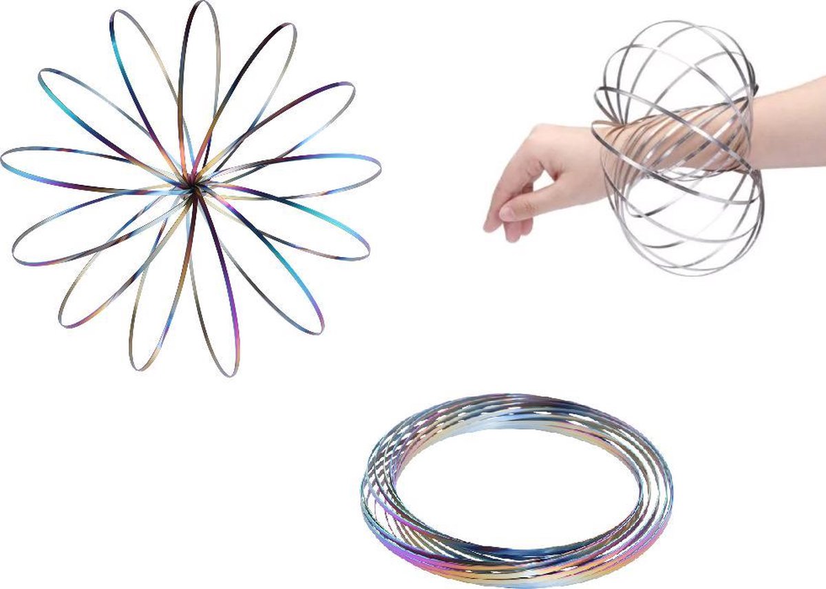 Magische Ring - Magic Ring - Spiraal - Regenboog